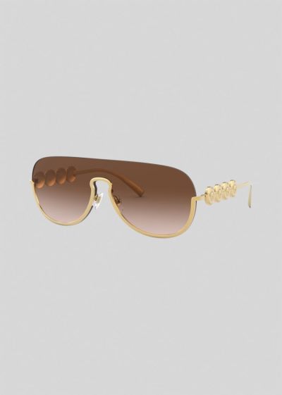 Versace Sunglasses New Collection Havana Tribute Womens Brown